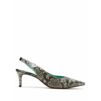 Blue Bird Shoes Scarpin Python em animal print - Cinza