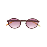 Blyszak Signature oval sunglasses - Vermelho