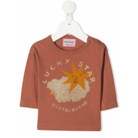 Bobo Choses Camiseta mangas longas Lucky Star - Marrom