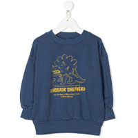 Bobo Choses Moletom Dinosaur Shepherd - Azul