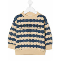 Bobo Choses Suéter com estampa de zebra - Neutro