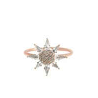 BONDEYE JEWELRY Anel Clio de ouro rosê 14k com diamante - ROSEGOLD