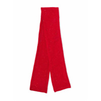 Bonpoint Cachecol de tricô pesado - Vermelho