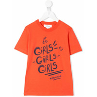 Bonpoint Camiseta com estampa Girls - Vermelho