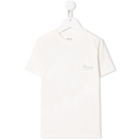 Bonpoint Camiseta com logo bordado - Branco