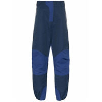 Boramy Viguier Calça pantalona com recortes - Azul