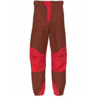 Boramy Viguier Calça pantalona com recortes - Vermelho