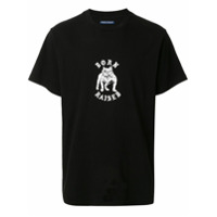 BornxRaised Camisa preta com estampa de logo Boardwalk Shark preta - Preto