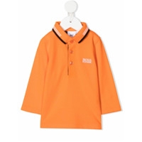 Boss Kids Camisa polo mangas longas - Laranja