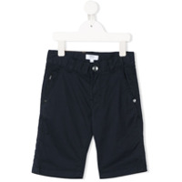 Boss Kids Short com abotoamento frontal - Azul