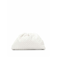 Bottega Veneta Bolsa The Pouch com trama Intrecciato - Branco