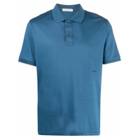 Bottega Veneta Camisa polo mangas curtas - Azul