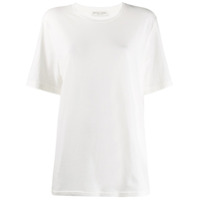 Bottega Veneta Camiseta com logo bordado - Branco