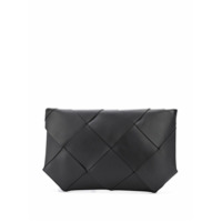 Bottega Veneta Clutch com trama Intrecciato - Preto