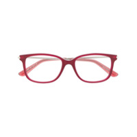 Bottega Veneta Eyewear Armação de óculos quadrada - Vermelho
