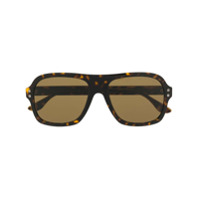 Bottega Veneta Eyewear Óculos de sol aviador - Marrom