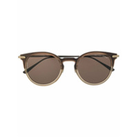 Bottega Veneta Eyewear Óculos de sol Clubmaster - Marrom