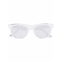 Bottega Veneta Eyewear Óculos de sol espelhado - Prateado