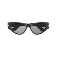 Bottega Veneta Eyewear Óculos de sol gatinho preto