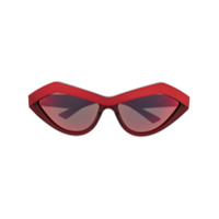 Bottega Veneta Eyewear Óculos de sol gatinho - Vermelho