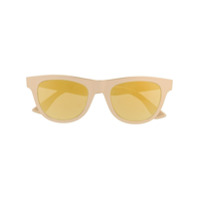 Bottega Veneta Eyewear Óculos de sol The Original 01 - Dourado