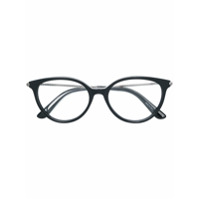 Bottega Veneta Eyewear round frame glasses - Preto