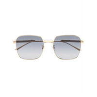 Bottega Veneta Eyewear square-frame sunglasses - Dourado
