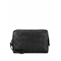 Bottega Veneta Necessaire com padronagem - Preto