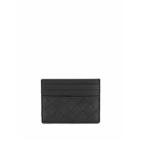 Bottega Veneta Porta-cartÃµes com trama Intrecciato - Preto