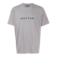 Botter Camiseta decote careca com estampa de logo - Cinza