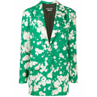 Boutique Moschino Blazer com estampa floral - Verde