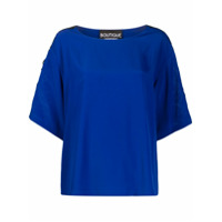 Boutique Moschino Blusa com detalhe bordado - Azul