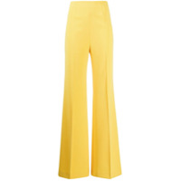 Boutique Moschino Calça pantalona cintura alta - Amarelo