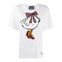 Boutique Moschino Camiseta com estampa gráfica - Branco