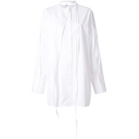 Boyarovskaya Camisa oversized com botões - Branco
