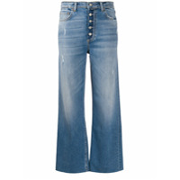 BOYISH DENIM Calça jeans cropped cintura alta - Azul