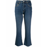 BOYISH DENIM Calça jeans flare Darcy com cintura média - Azul