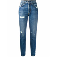 BOYISH DENIM Calça jeans slim Billy cintura alta - Azul