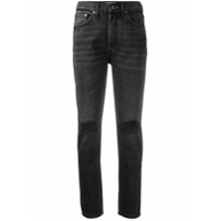 BOYISH DENIM Calça jeans slim Billy cintura alta - Preto