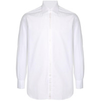 Brioni Camisa com colarinho pontiagudo - Branco