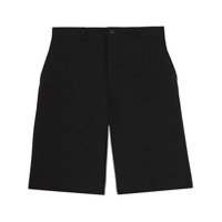 Burberry Bermuda de alfaiataria com recortes - Preto