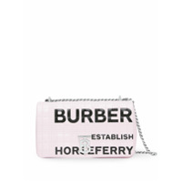 Burberry Bolsa Lola pequena com estampa Horseferry - Rosa
