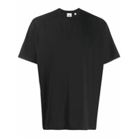 Burberry Camiseta TB com logo e strass - Preto