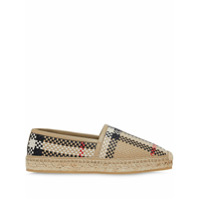 Burberry Espadrille com estampa xadrez - Neutro