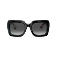 Burberry Eyewear Óculos de sol oversized quadrado - Preto