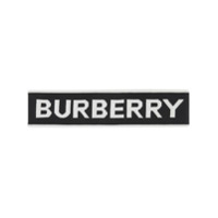 Burberry Headband com padronagem de logo - Preto