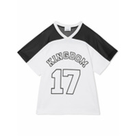 Burberry Kids Camiseta com estampa Kingdom - Branco