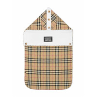 Burberry Kids Saco de dormir para bebê xadrez com estampa de logo - Neutro