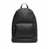 Burberry Mochila com monograma gravado - Preto