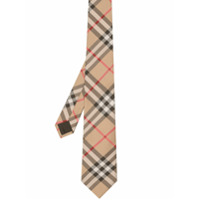 Burberry Modern Cut Vintage Check Silk Tie - Marrom